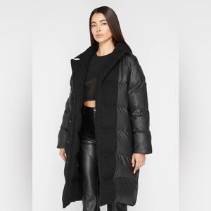Maniere De Voir Reversible Boucle Longline Puffer Coat